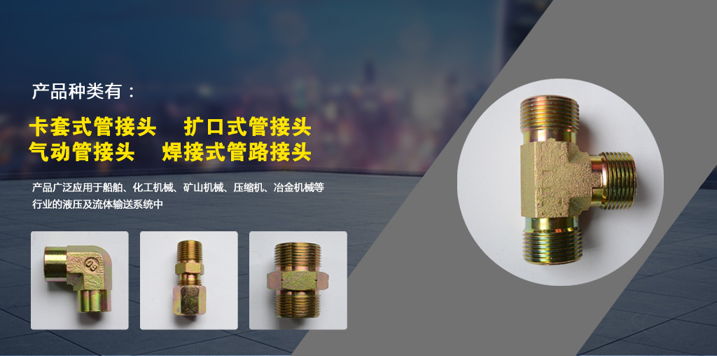 卡套式管接頭